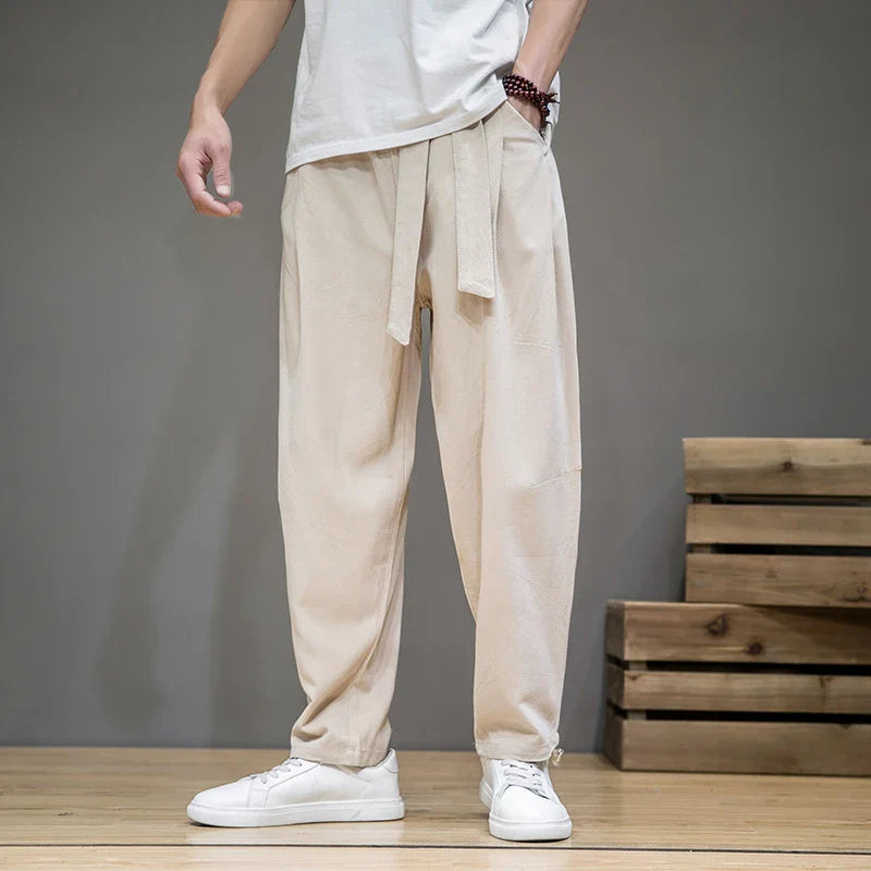 Men's Breathable Linen Pants