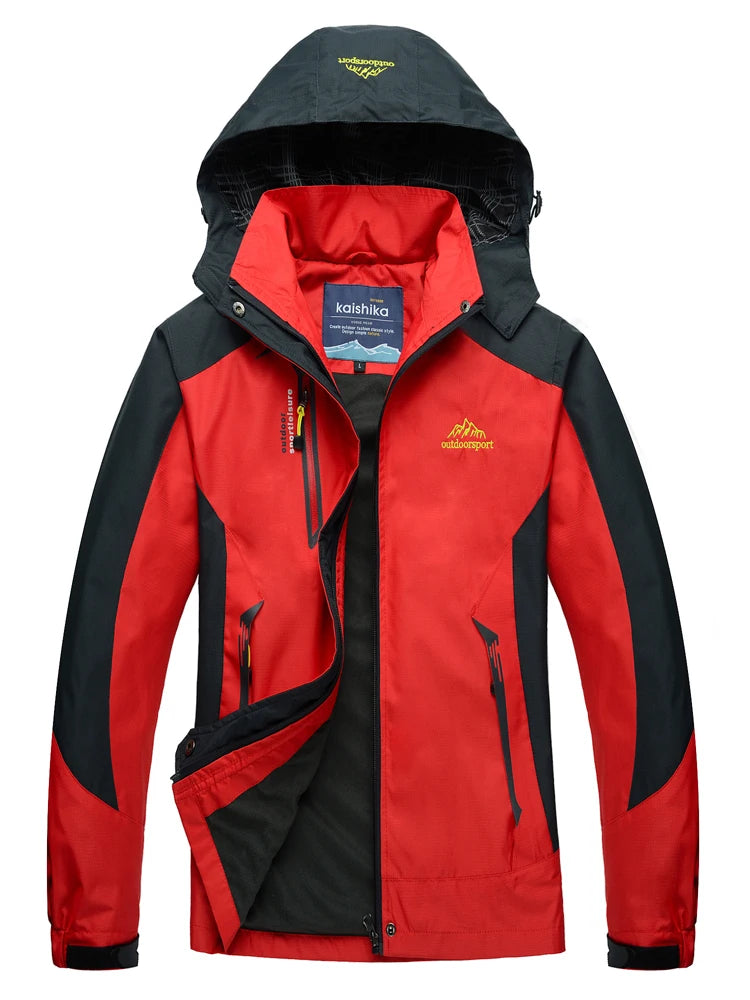 Women's Autumn Outdoor Jacket – Waterproof & Windproof for Hiking, Climbing, & Travel