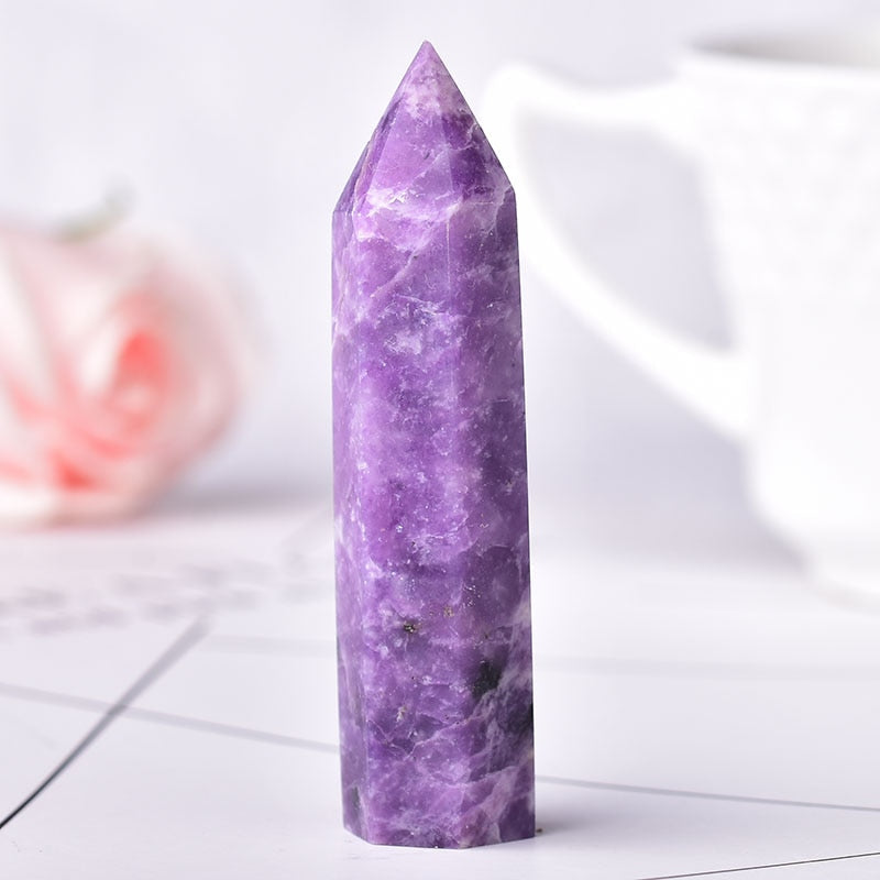 Krystal Miniature Obelisk Dekor