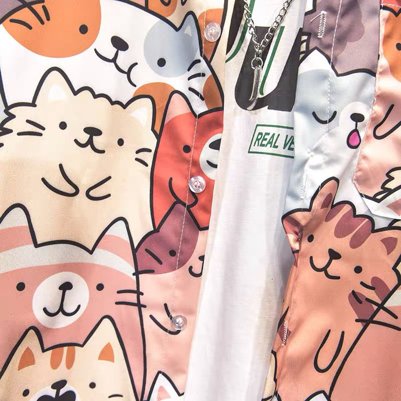 Kawaii-Katzen-Shirt