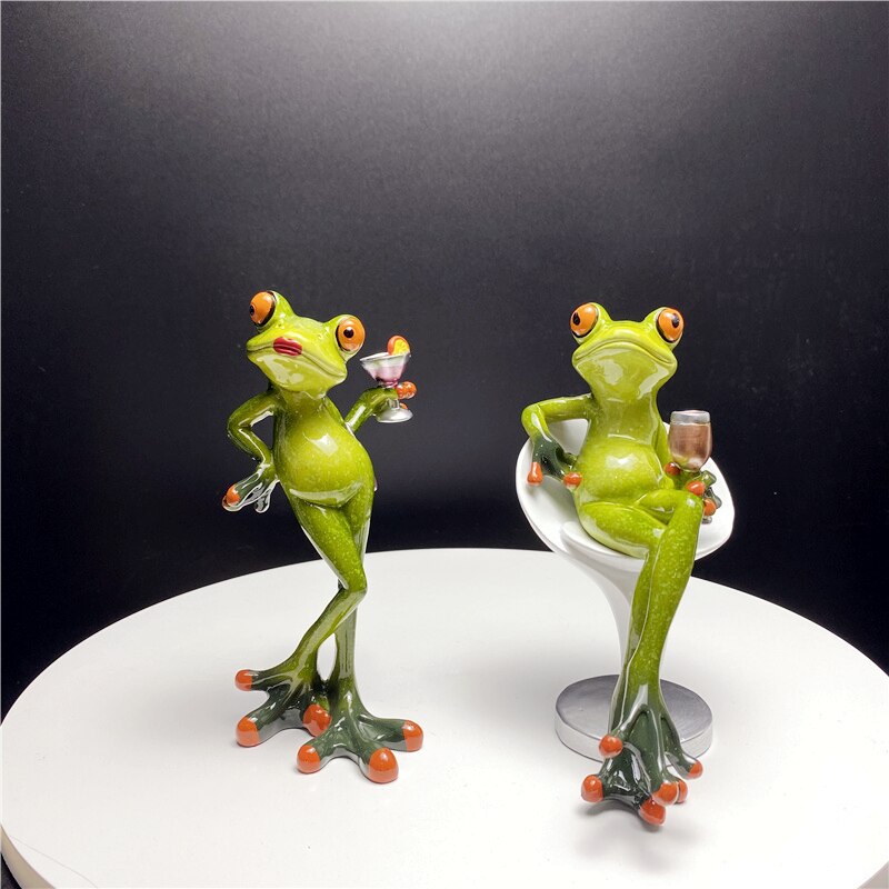 Sculptures Vrimlo® Grenouille la plus intéressante du monde