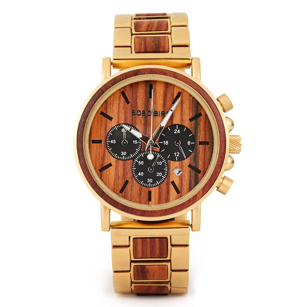 Montre en bois BOBOBIRD