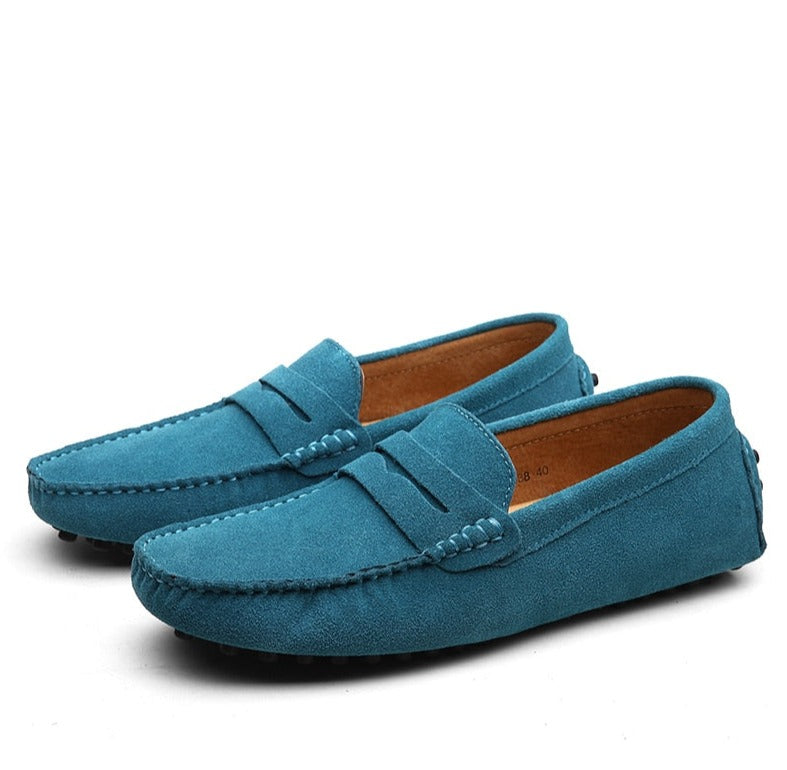 Vardi Marco Elegant suede loafers for the modern man