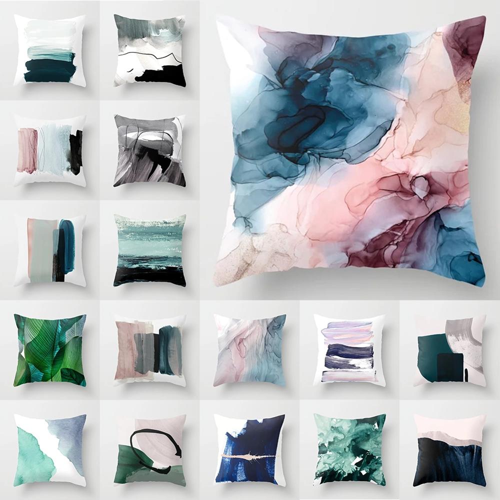 Abstract Geometric Pillowcases