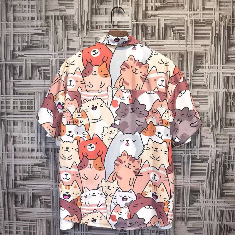 Camiseta de gato kawaii