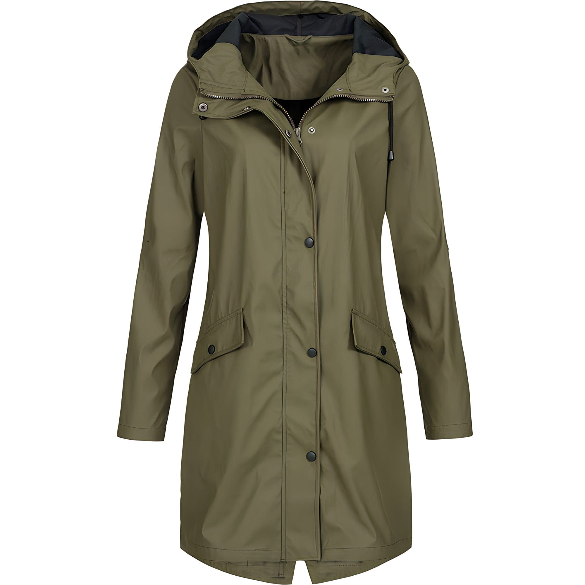 Marphisa - Lange wasserdichte Jacke