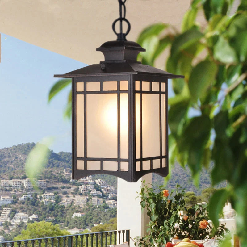 Patio Industrial Lamps