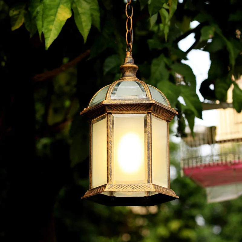 Waterproof Garden Pendant Light