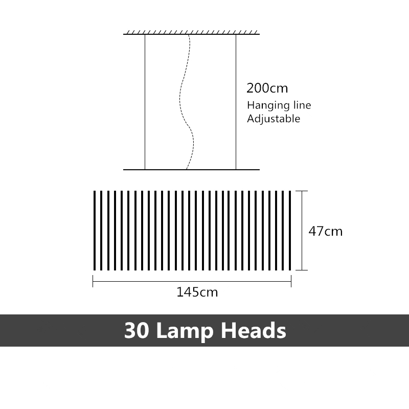 Il lampadario del ritmo