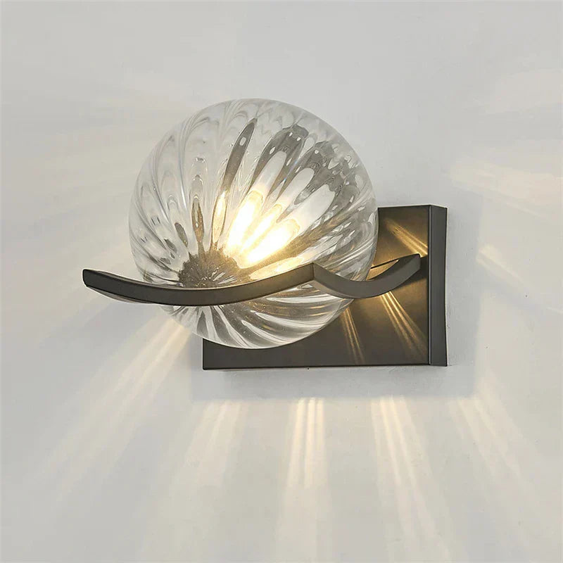 Verlicht – LED Glazen Wandlamp