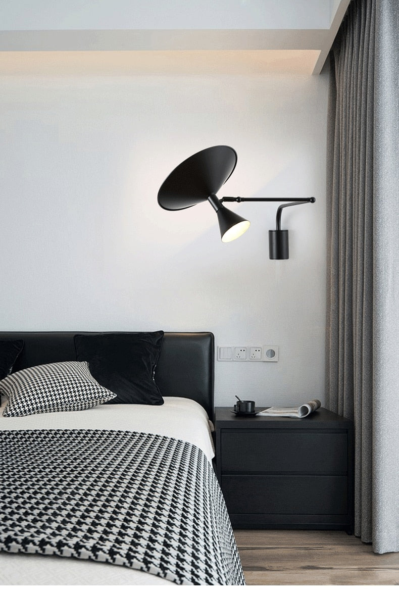 TML Komma - Bracciolo oscillante per interni, camera da letto, soggiorno, decorazioni per la casa