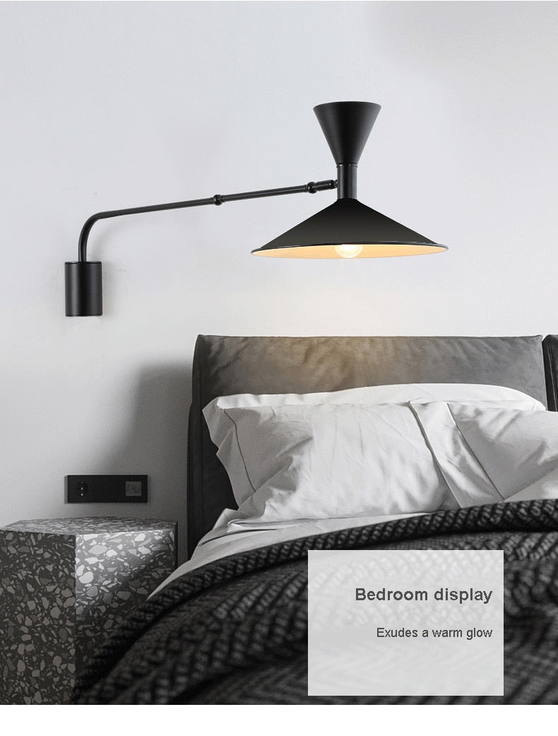 TML Komma - Bracciolo oscillante per interni, camera da letto, soggiorno, decorazioni per la casa