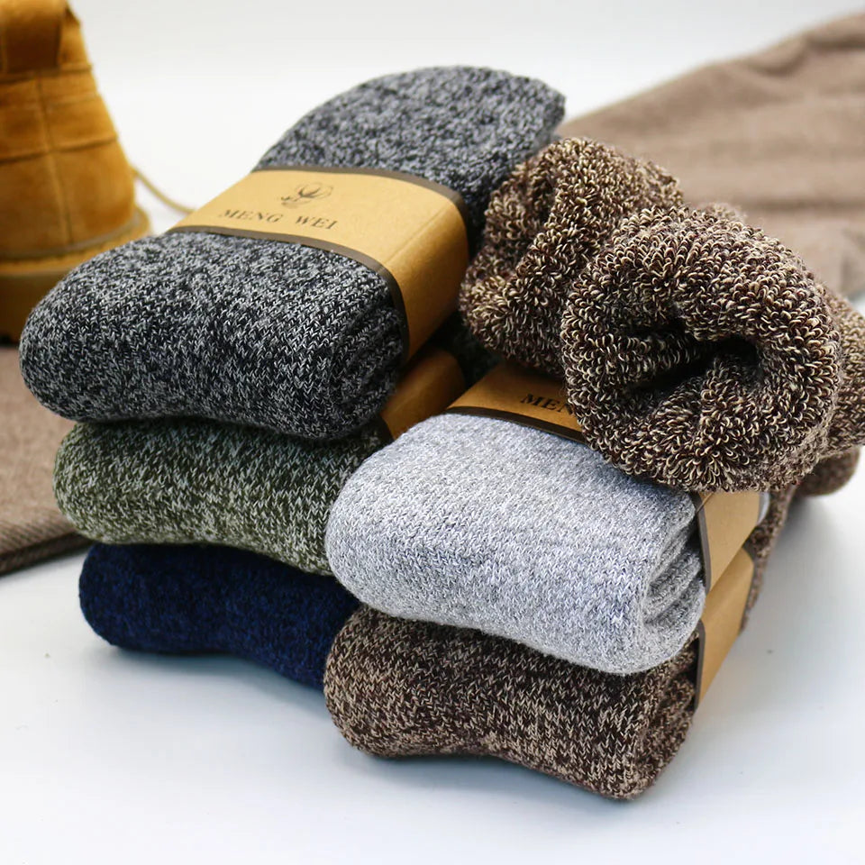 100% Wol Merino Warmte Pro: Premium dikke wollen wintersokken voor heren