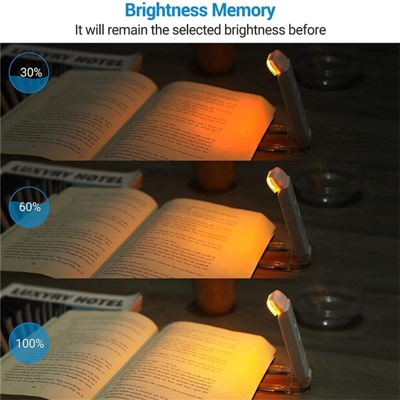 EcoLight - Lampe de lecture LED rechargeable par USB