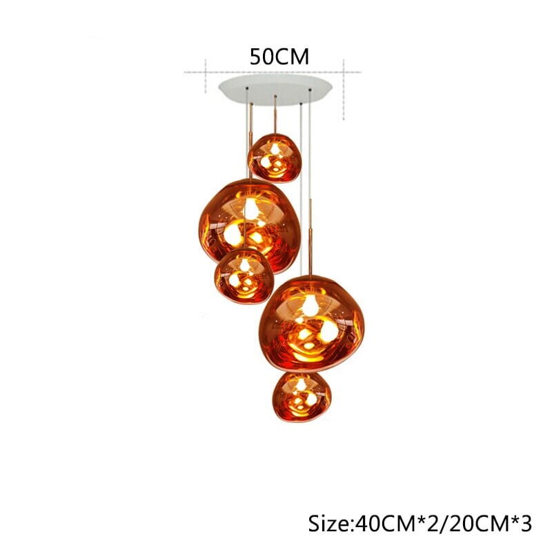 Nordic Lava Bundle Chandelier