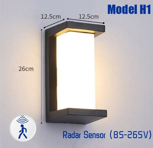 Waterproof motion sensor LED Lamps