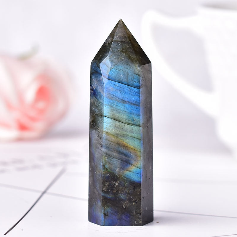 Krystal Miniature Obelisk Dekor