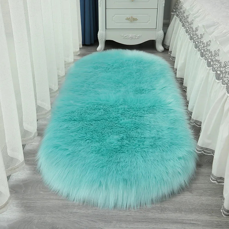 Winnie Soft Fluffy Rug – Morbido Tappeto in Pelliccia Sintetica per Camera da Letto e Soggiorno