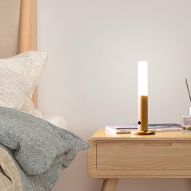 Lampe de nuit intelligente rechargeable avec capteur de mouvement