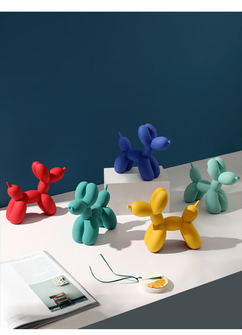 Balloon Dog Decor Figurines