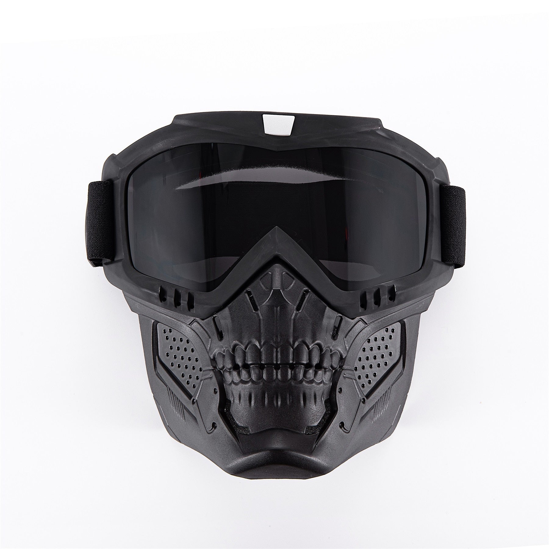 Motorradbrille Totenkopfmaske