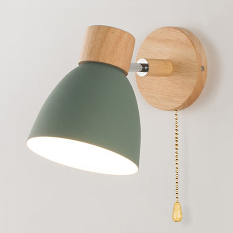 Draaibare Collin wandlamp met trekkettingschakelaar