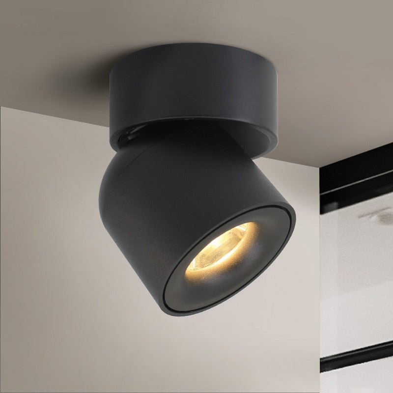 Overflademonterede moderne spotlights