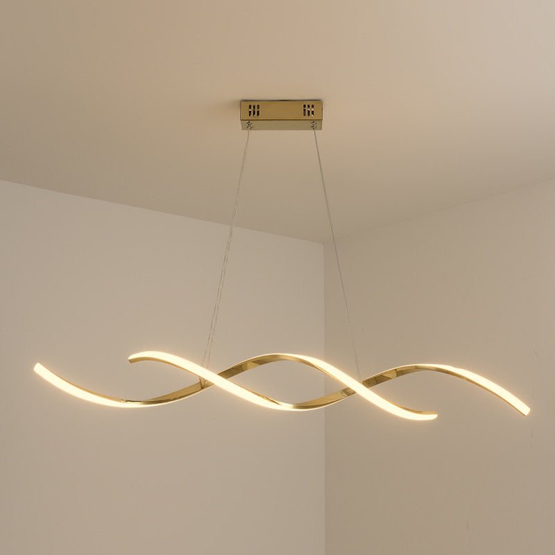 Spiral moderne LED-pendellys