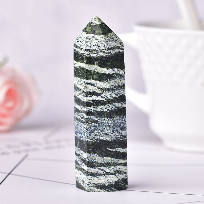 Kristallen miniatuur obelisk decoratie