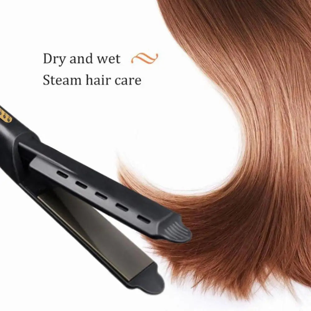 Steam Straightener™ Steil, zijdezacht haar in enkele seconden!