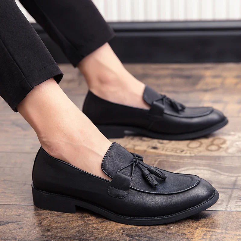 Matteo italienska läder loafers