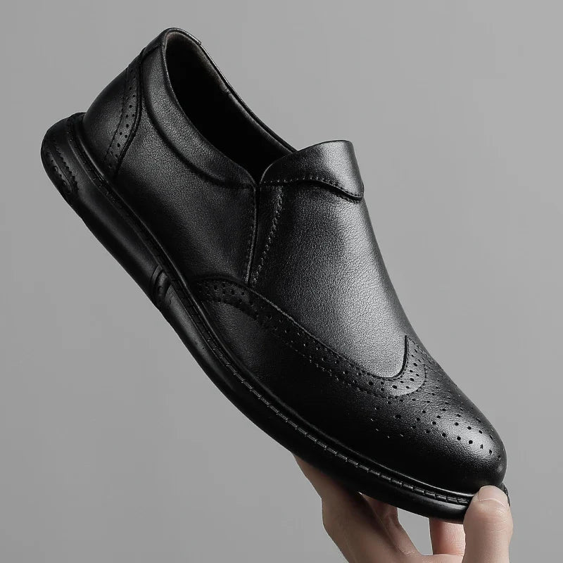 ElegancePro luxury leather shoes for men