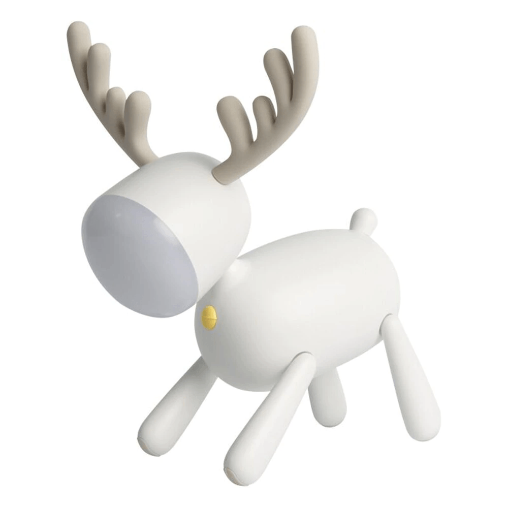 USB Genopladelig Cute Deer LED Natlampe