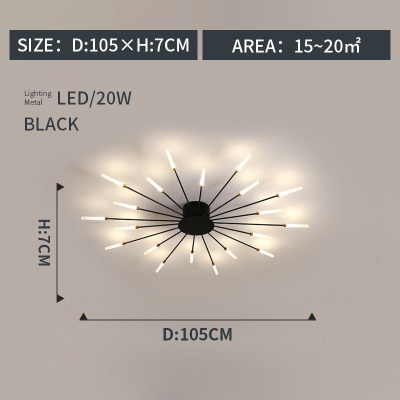 Moderne Kristallen Plafondlamp