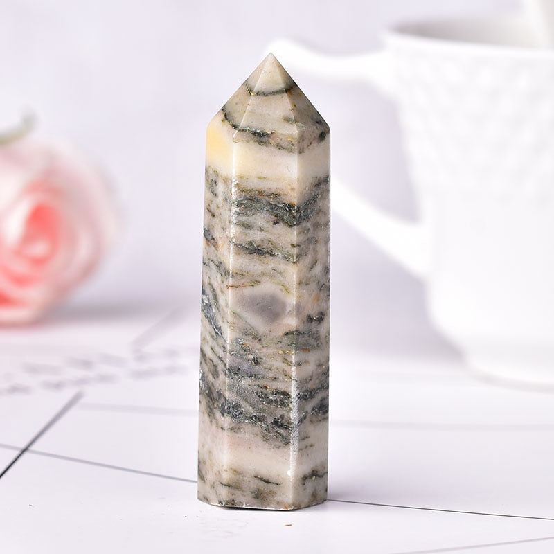 Krystal Miniature Obelisk Dekor