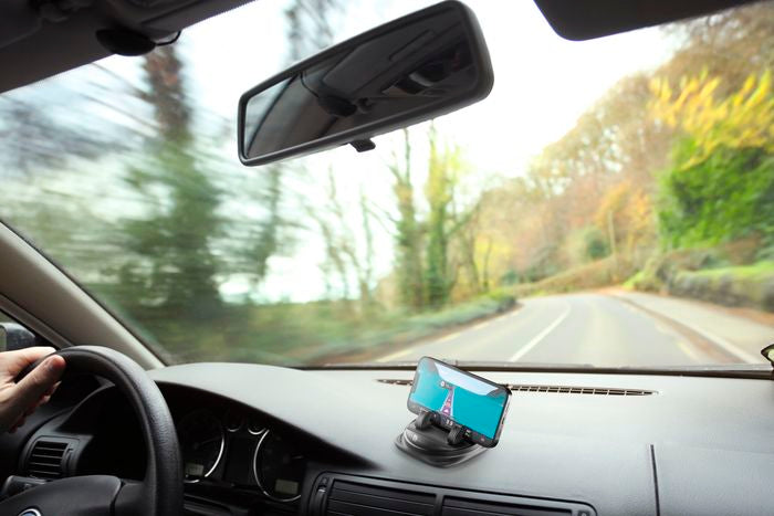 360° draaibare telefoonhouder voor in de auto: sterke zuigkracht