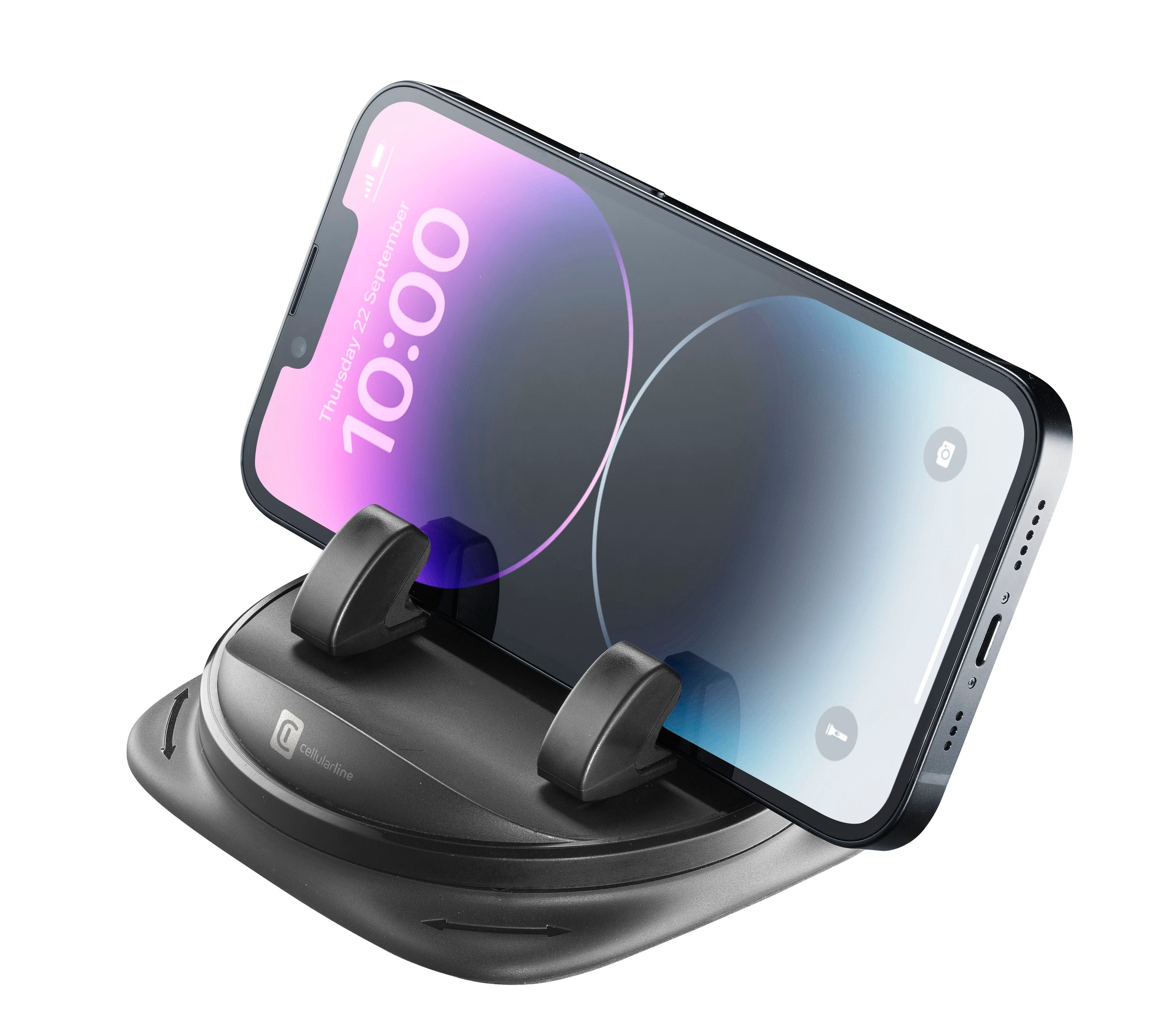 360° roterbar telefonholder for bilen: sterk sugekraft