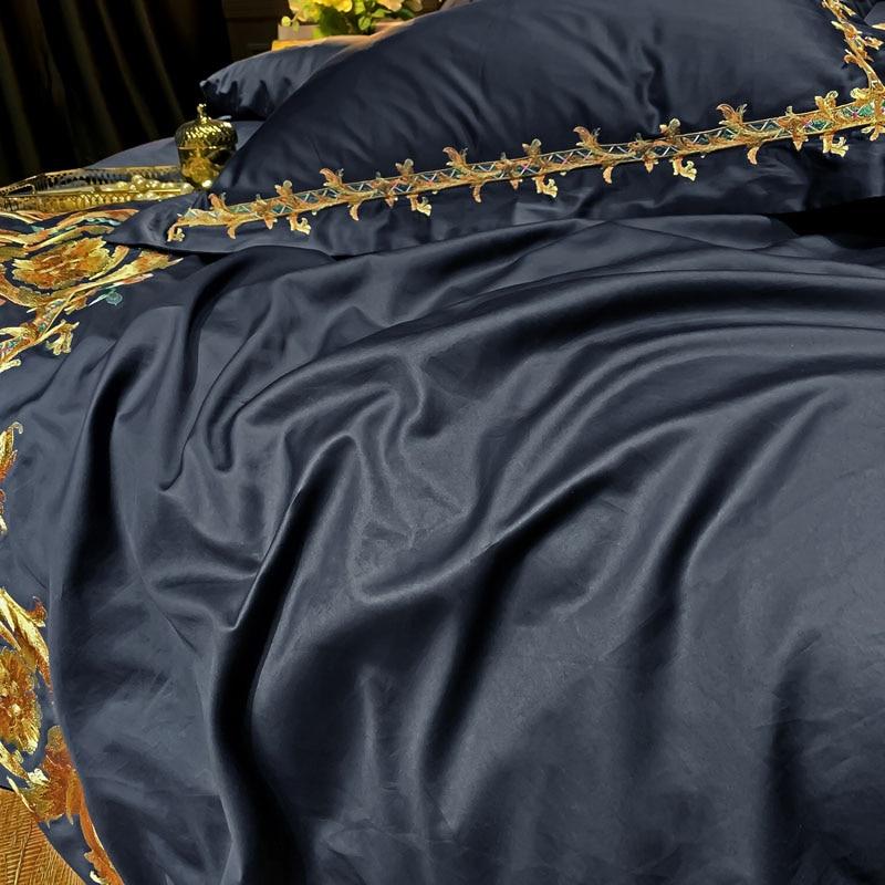 Leroux Egyptian Cotton Premium Embroidery Bedding Set