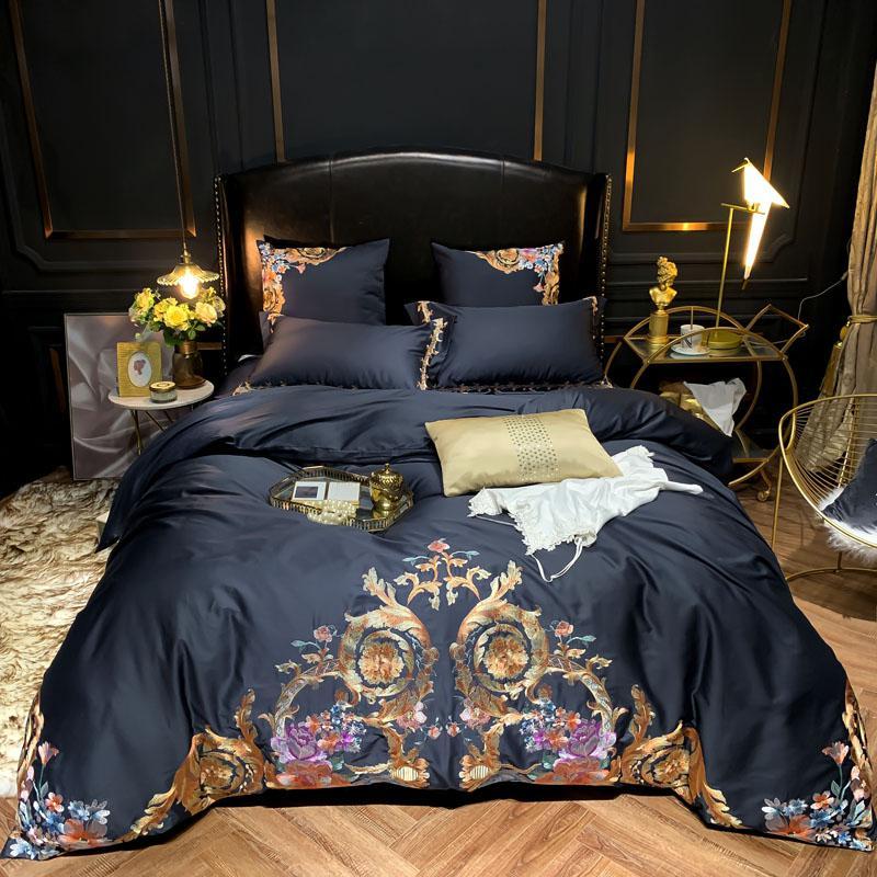 Leroux Egyptian Cotton Premium Embroidery Bedding Set