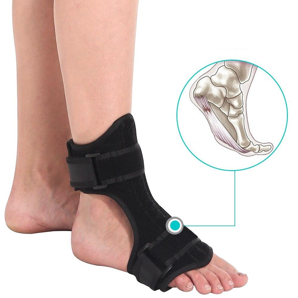 Ryg-natskifte for plantarfasciitis