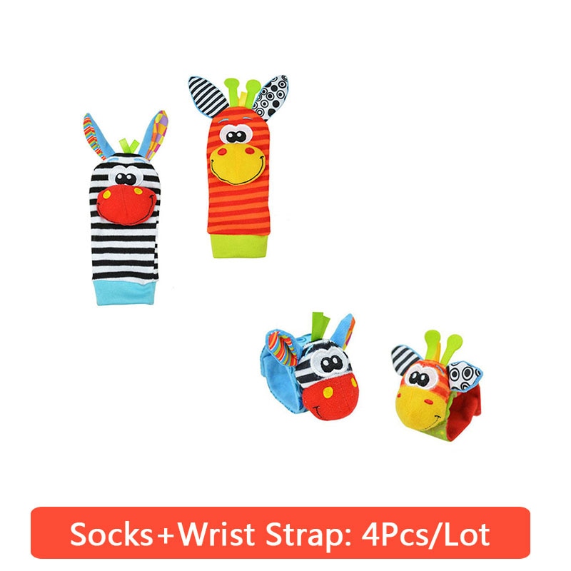 Wrist Rattle & Foot Finder Socks