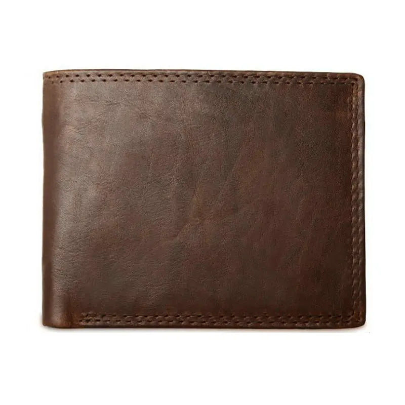 Oliver Vintage Genuine Leather Men’s Wallet – RFID Blocking & Coin Pocket