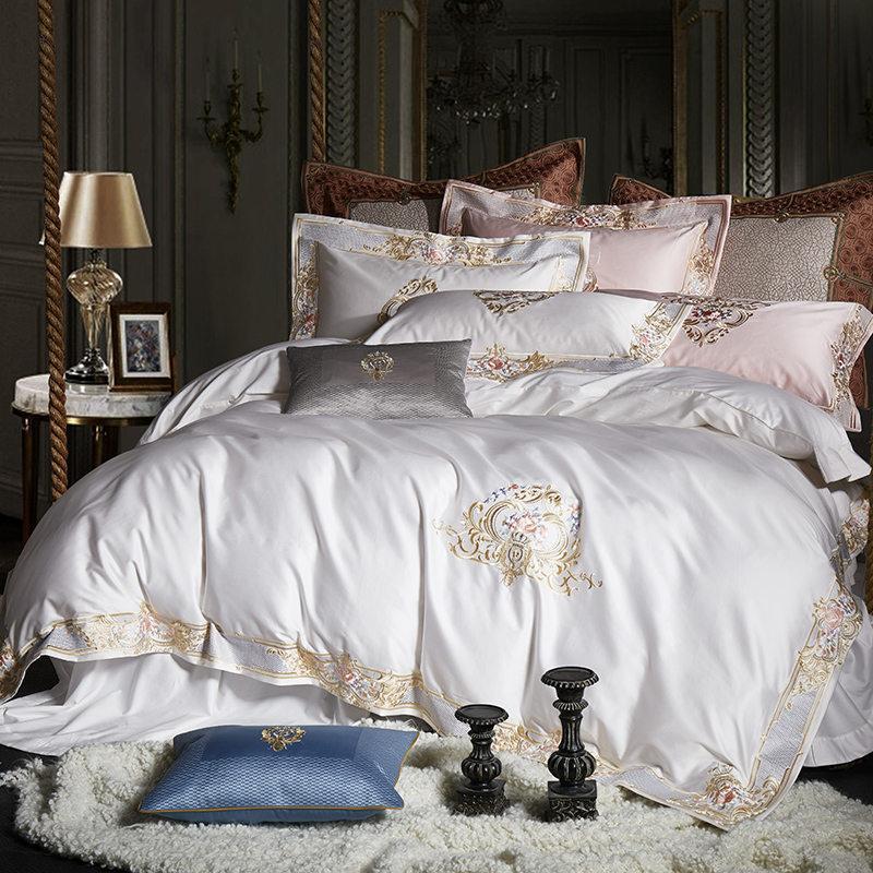 Pheliza Premium luxe beddengoedset met borduursel van Egyptisch katoen