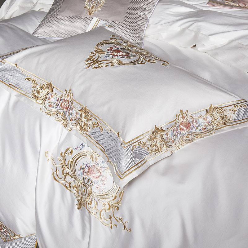 Pheliza Premium luxe beddengoedset met borduursel van Egyptisch katoen