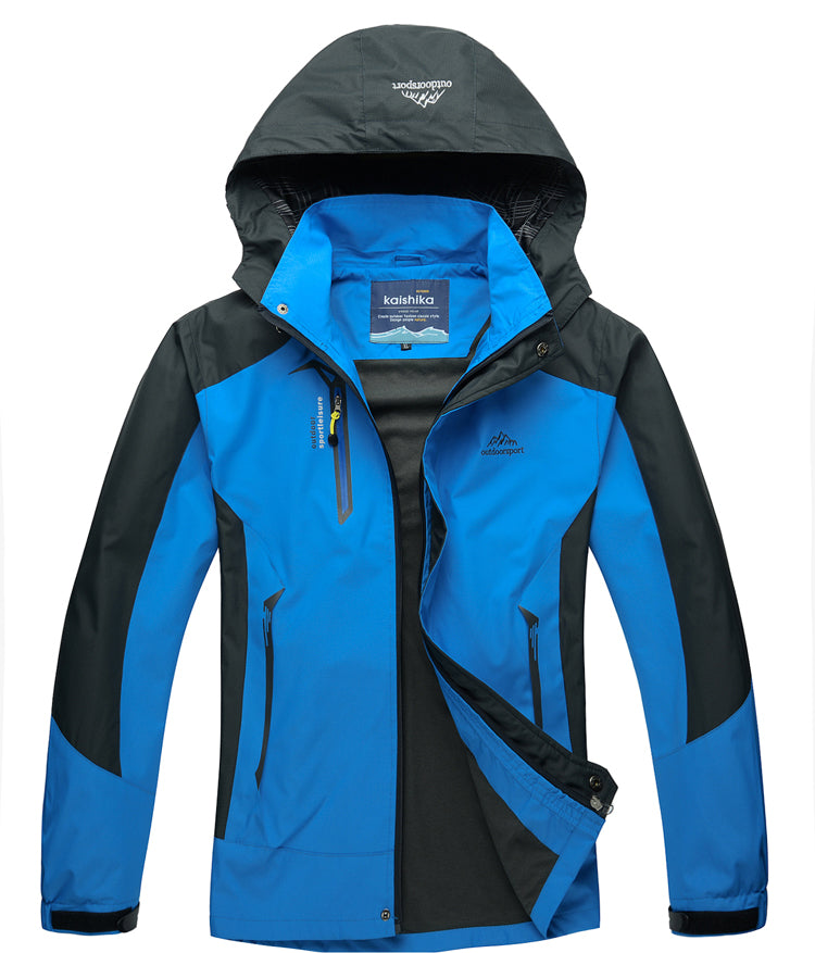 Ganzjahres-Outdoorjacke für Herren – wasserdicht, winddicht zum Wandern, Skifahren und Reisen