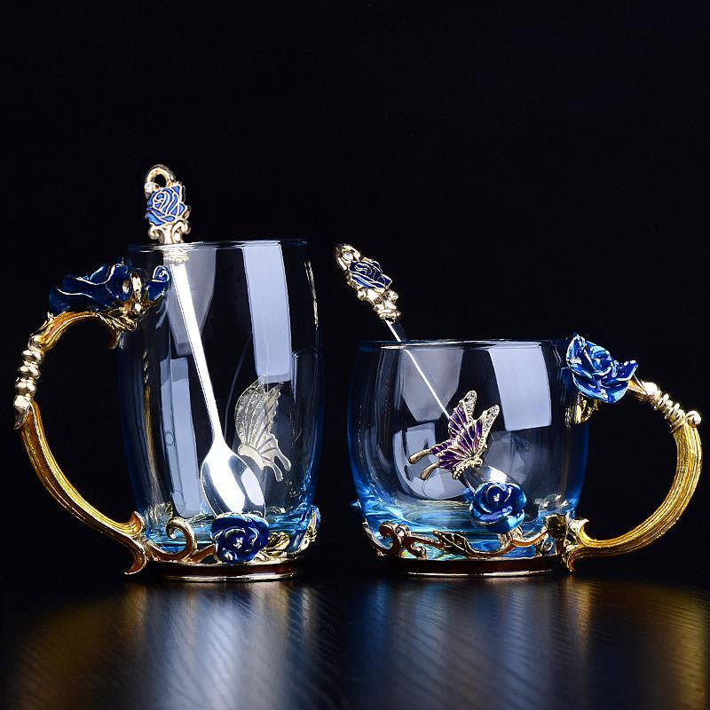 Blue Rose Cup