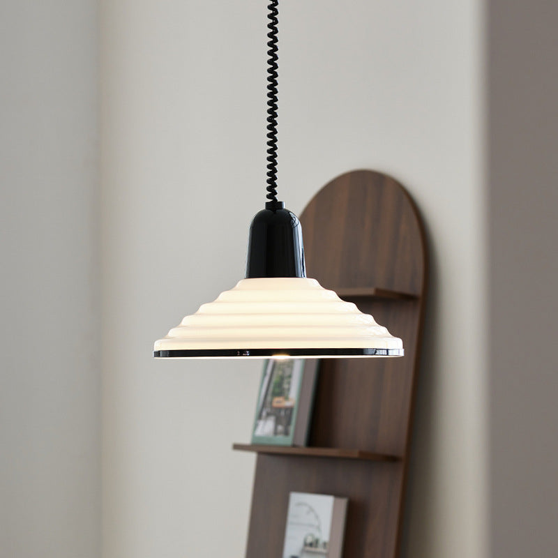 EclatCremeux - Lampadario in vetro raffinato