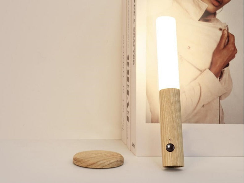 Lampe de nuit intelligente rechargeable avec capteur de mouvement