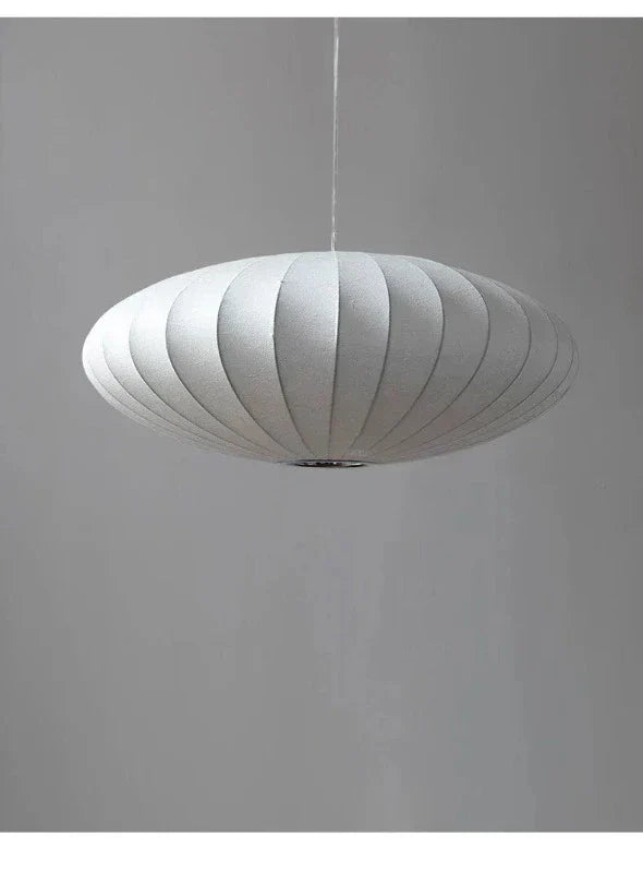 LumiSier - Silk Pendant Lamp with Crown