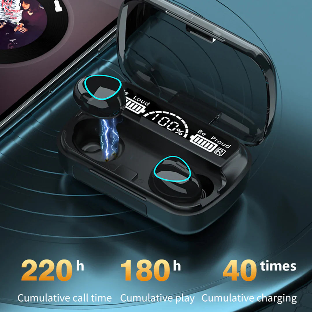 HarmonyBuds™ Bluetooth 5.1 Earphones 3500mAh Waterproof Charging Box